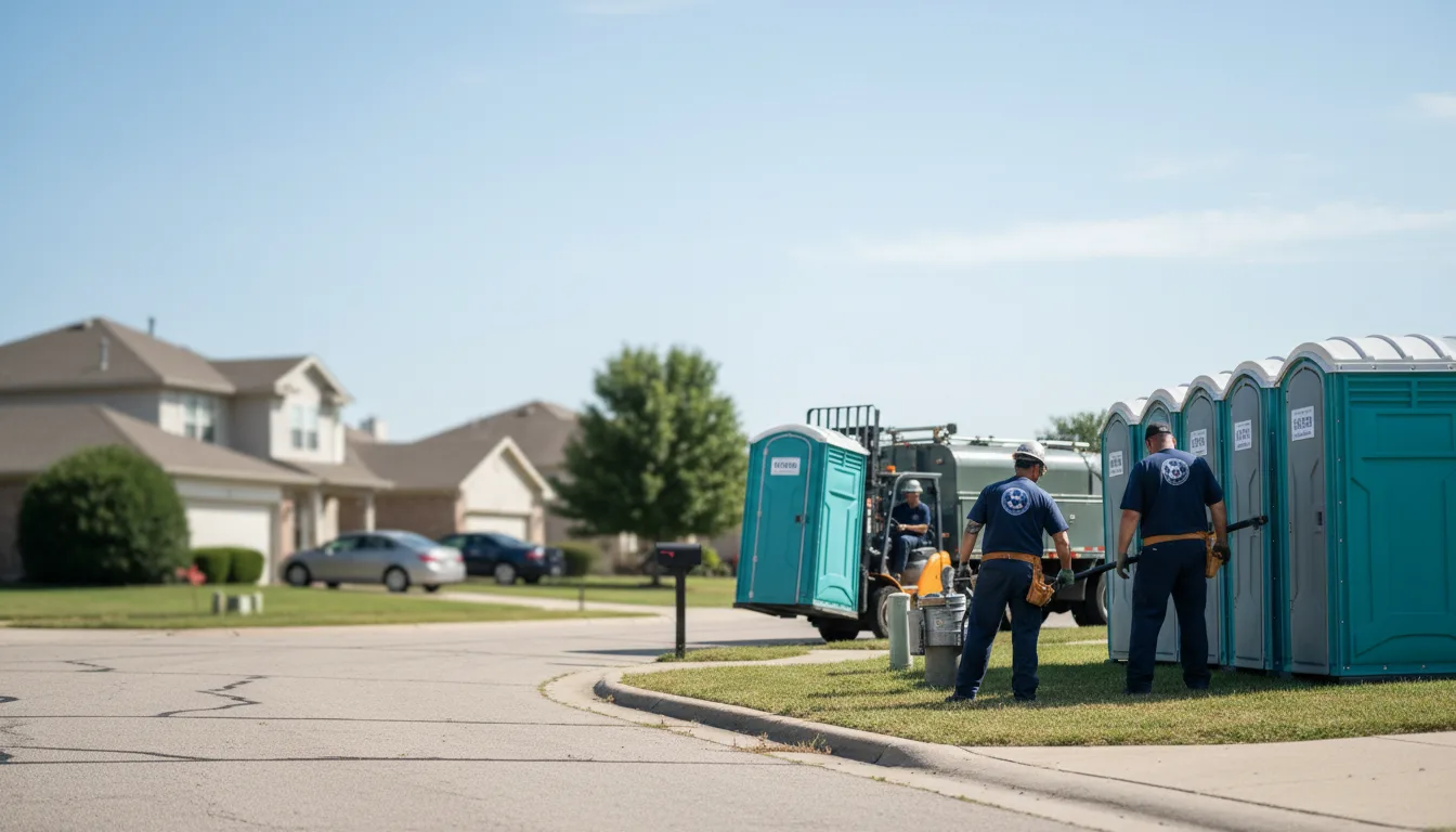 Porta Potty Rental in Fischer, TX near me
